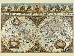 World Map, 1665