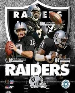 Атрибутика Oakland Raiders