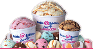 Мороженое Baskin Robbins