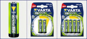 Varta 15 Minute Charge&Go