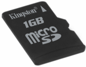 карта памяти microSD, 1 гиг