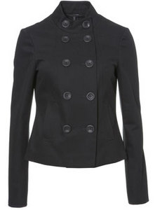 Fitted Collarless Jacket