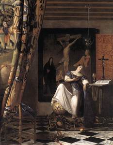 The Allegory of the Faith by VERMEER VAN DELFT