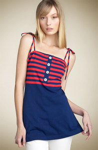 Lily White Stripe Jumper