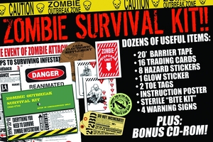 Zombie Attack Survival Kit