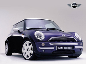 Mini Cooper фиолетовый