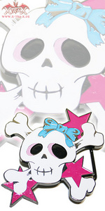 Buckle Girly Skull III Belt