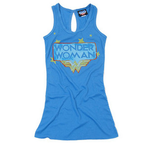 Junk Food - Women's Wonder Woman Logo (Blueberry)