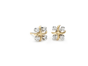 Lynn earrings from Tiffany’s exclusive collection of Jean Schlumberger designs