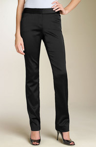 ABS by Allen Schwartz Skinny Satin Pants