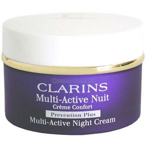 Ночной крем -комфорт Clarins Multi active Creme comfort