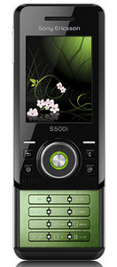 Sony-Ericsson S500i black.