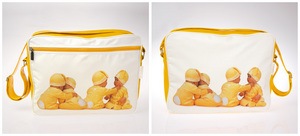 baby bunny retro flight bag