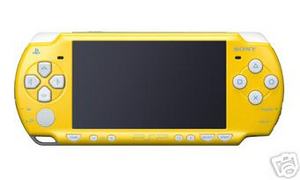 PSP Slim & Lite Limited Edition Yellow