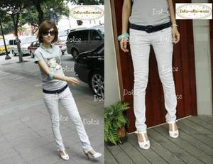 white skinny jeans