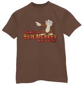 family Guy Evil Monkey t-shirt