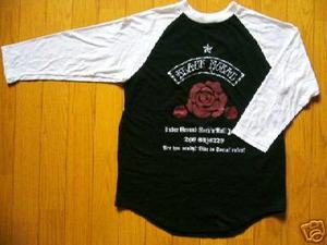 the GazettE PSC tour 2005 3/4 Sleeve Shirt