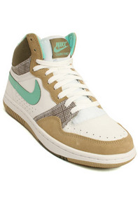 Nike Court Force Hi (White/Azure Tweed)