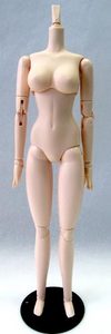 Тело Лайры. Obitsu Female Doll Soft Medium Bust White [With Magnet]