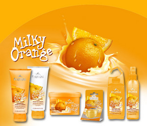 Fruttini крем для тела (milky orange)