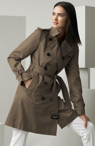 Burberry London Belted Trench Coat