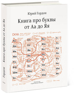 Книжка Юрия Гордона &lt;&lt;Книга про буквы от Аа до Яя&gt;&gt; про семиотику кирилловского алфавита