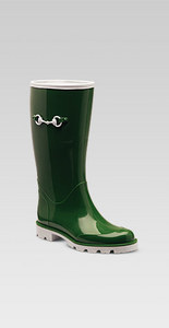 GUCCI CHECK WELLINGTON BOOT