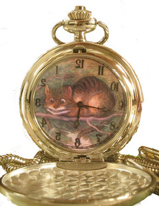 Cheshire Cat Pocket Watch