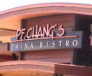 Dinner at P.F.Chang's