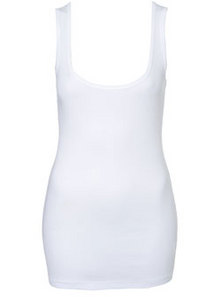 Ribbed Scoop Neck Tank