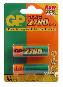 Аккумуляторы GP 2700AA mAh Ni-MH (4 шт) и GP 1000AAA mAh Ni-MH (4шт)