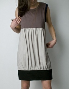 clu - colorblock dress