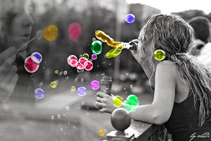 Soap bubbles