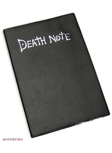 Death note, тетрадь