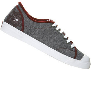 GREY HERRINGBONE DUNLOP TRAINER