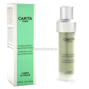 Carita. Matifying Fluid Multi-Protection. Мультизащитный матирующий флюид для лица.