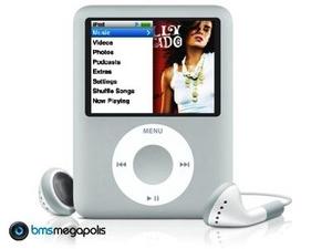 Apple iPod NANO 3 neыiojamasis MP3 ir vaizdo grotuvas, 4GB, sidabrinis