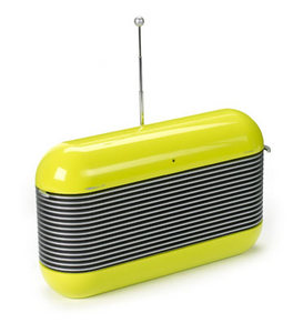 A sexy green “Sixties” AM/FM-radio