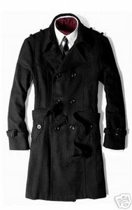 .black wool coat