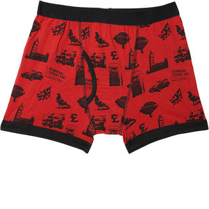 JERSEY RED LONDON TRUNKS