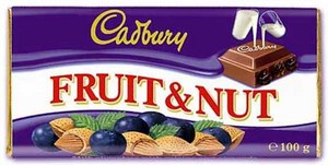 Шоколадка fruit & nut