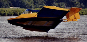 The Flying 19XRW Hoverwing Hovercraft — летающее судно на воздушной подушке