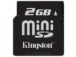 Mini SD 2-4Gb