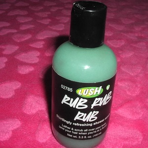 lush rub rub rub shower gel