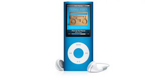 iPod Nano 2008 blue