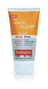 Neutrogena Visibly Clear Гель-маска 2 в 1