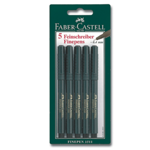 Каппилярные ручки Faber-Castell