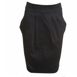 Drape Pocket Pencil Skirt