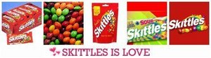 много-много skittles