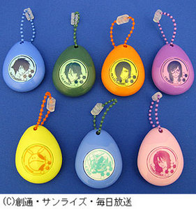 Mobile Suit Gundam 00 Capsule Items - Soundrop Compact (set of 7)